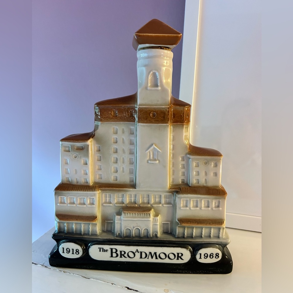 The Broadmoor Commemorative Whiskey Decanter